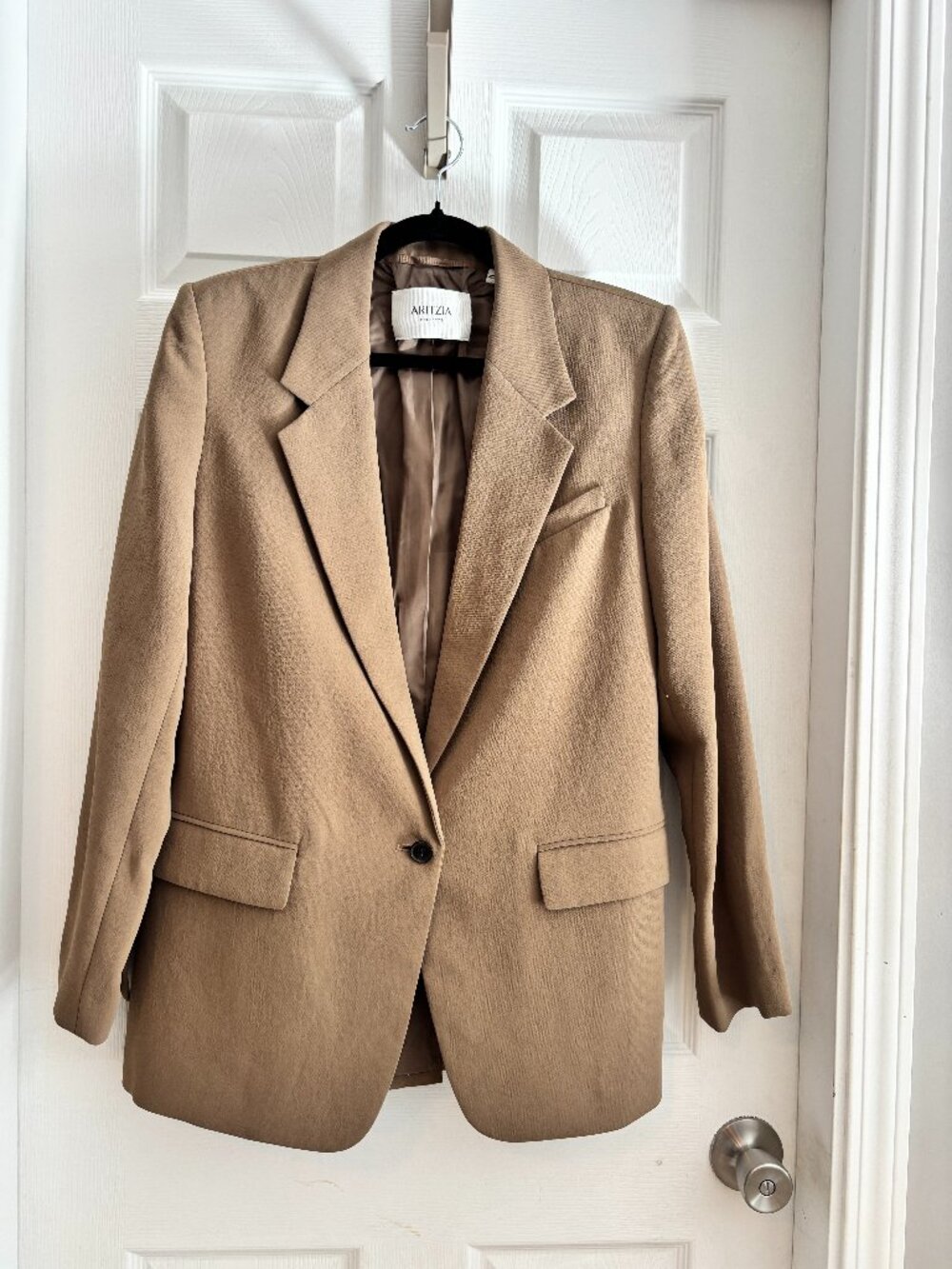 Aritzia Wilfred Generation Blazer - Crepette - Folio Taupe - Size 6